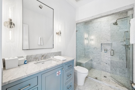 Imagine stepping into your spa-like sanctuary with gleaming marble surfaces, a rainfall shower, and elegant fixtures that make every morning feel luxurious and every evening a peaceful retreat.