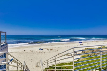 Stairs to the beach