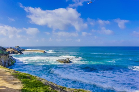 The beautiful La Jolla coastline