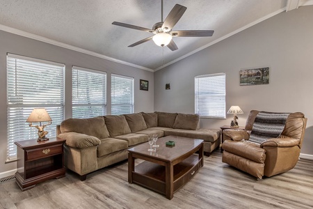 Living Room with lots of comfortable seating