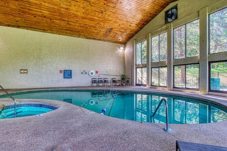3 - cozy bear hill pool 2 seasonal indoor pool