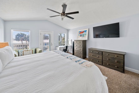 Rose Lane-Master Bedroom w/Private Deck