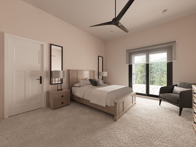 100 Acre Lodge-Master bedroom w/ Full Ensuite (Main Floor NE)