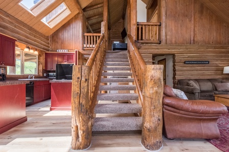 Two Moose Inn-Stairs