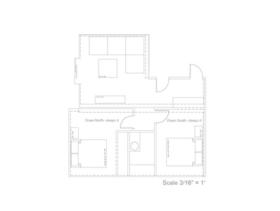 Beacon Point Cove-Downstairs Layout