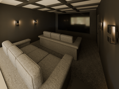 100 Acre Lodge-Theater Room (Downstairs West Center)