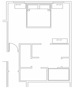 Harmony at Stump Hollow-Master Bedroom Layout