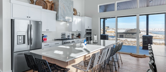 Bluffs at Blue Sage-Kitchen Area