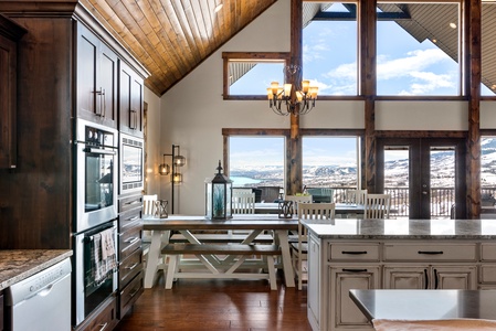 Polaris Peak-Kitchen view of Dining Table (Main Floor SE)