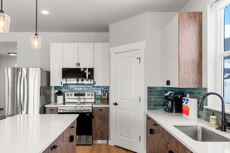 Harbor Haven-Kitchen Area and Pantry (Main Floor North Center)