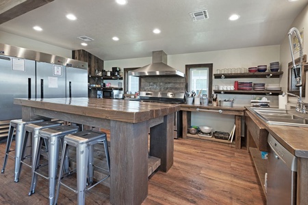 Barn-Kitchen Area (Main Floor SE)