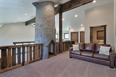 Barn-Seating Area and Treehouse (Upstairs East Center)