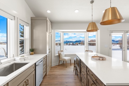 Gateway to Bear Lake-Views of lake from kitchen stove (Upstairs NE)