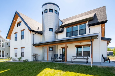 The Silo-East side of our home