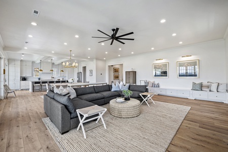 Main Street Manor-Family Room and Kitchen Area