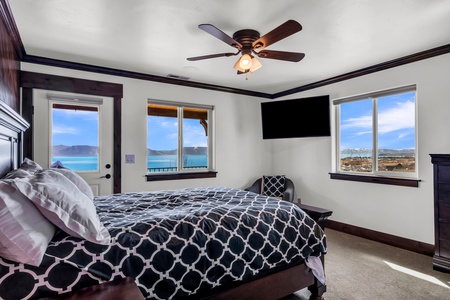 Bedroom with a view