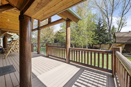 Mini-Papa Bear Lodge-View from the Front Entrance (South Center)