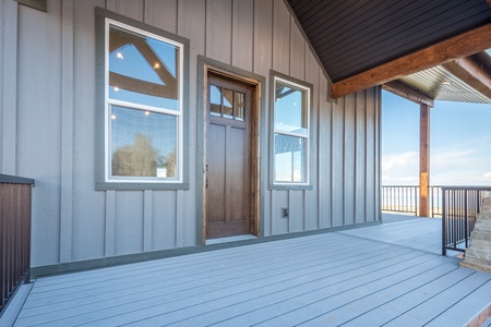 Shundahai Lodge-Front Door (South Facing)