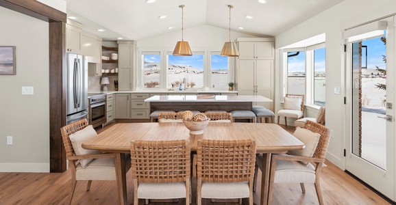 Gateway to Bear Lake-Kitchen and Dining Areas (Upstairs NE)