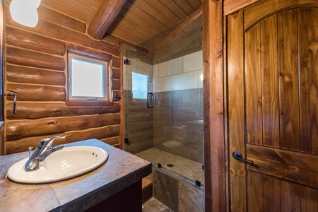 Two Moose Inn-Bathroom (3/4 bath)