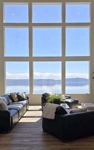 Monster Mansion-Great Room and View of Bear Lake (Main Floor East Center)