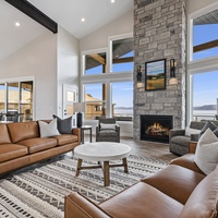 Highland living room w:gas fireplace