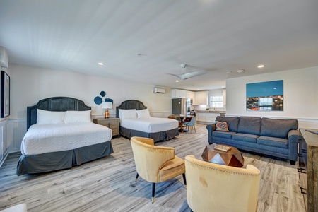1. Low Tide Bed Room and Living Room from Door