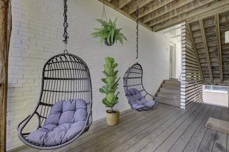 Hanging chairs