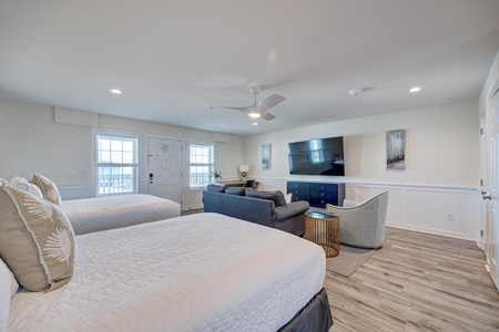4. Sundown Bedroom and Living Room from Kitchen