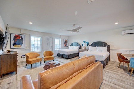 2. Low Tide Bedroom and Living Room from Kitchen