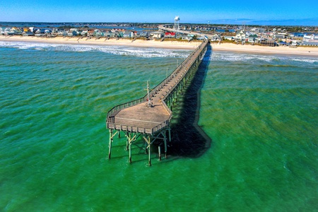 DRONE Surf City Pier