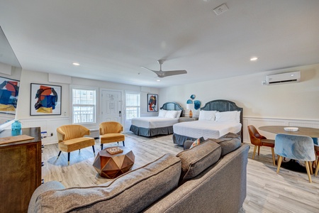 9. Low Tide Living Room and Beds from Couch