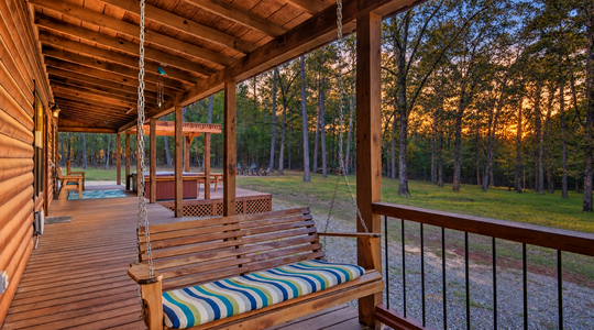 Loggin Off_porch swing