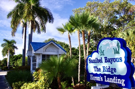Welcome to Sanibel Bayous, near Bowman's Beach.