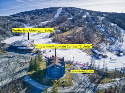 Timberline Ski Resort Location from Unit