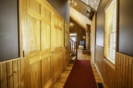 Hallway to Living Room/ Upstairs
