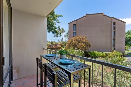 Enjoy a delicious meal on the patio