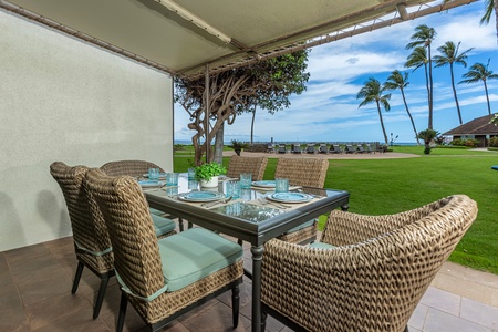 Oceanview from the patio area