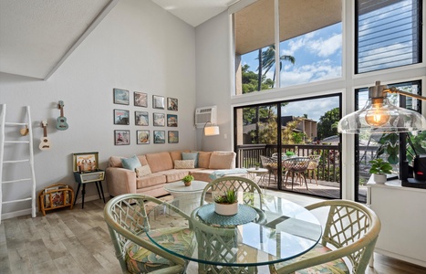Lots of natural light throughout