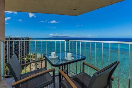 Soak in panoramic ocean views from this 12th floor 2BR retreat!