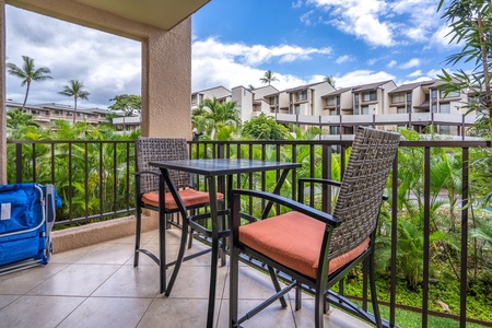 Tropical view from your private lanai