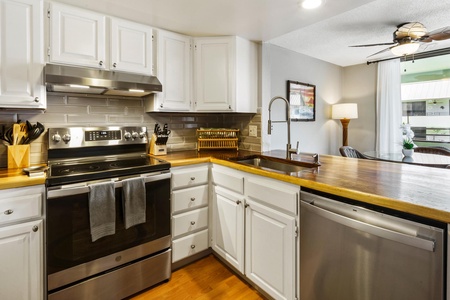 Newly remodeled kitchen  
