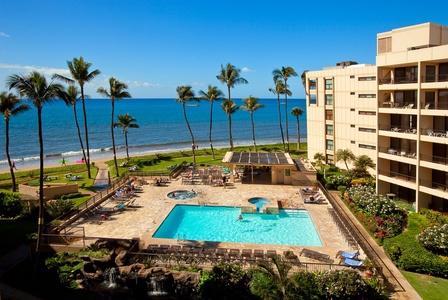 Come swimming the cool pool while listening to ocean sounds!