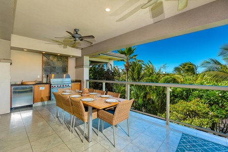 Enjoy a BBQ on your private lanai with your O'hana (family). 