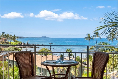 Stunning views from the patio