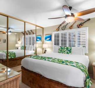 Comfy king size bed to relax
