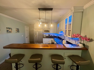 Upgraded Dining Area
