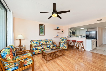 Enjoy the open living space