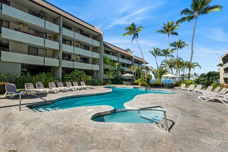 Enjoy the pool and spa