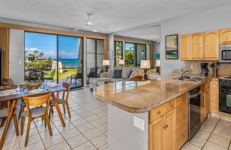 Enjoy the view while cooking with Aloha!